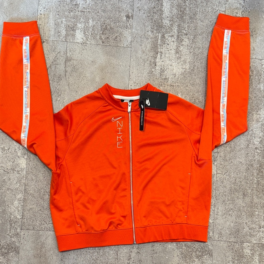 Nike Bright Orange Track Jacket